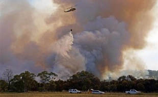 Les incendies ont déjà parcouru quelque 3.000 km2 - près de trois fois la taille de Hong Kong - à la faveur des effets conjugués de la sécheresse, de vents violents et de la pire canicule recensée depuis un siècle.