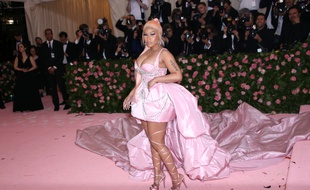 La chanteuse Nicki Minaj au Met Gala 2019