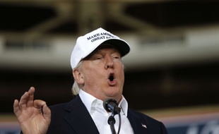 Donald Trump à Des Moines (Iowa), le 27 août 2016. - Gerald Herbert/AP/SIPA