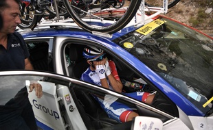 Thibaut Pinot a été contraint à l'abandon !