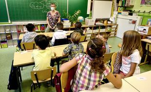 L'environnement sonore compte beaucoup pour les apprentissages fondamentaux. (Ici, dans une école à Montpellier le jour de la rentrée, en 2020)