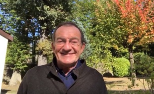 Capture d'écran de la vidéo que Jean-Pierre Pernaut a posté sur Twitter le 8 octobre 2018.