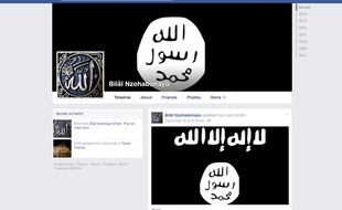 Capture écran du profil Facebook de Bilal Nzohabonayo, l'agresseur des policiers de Joué-les-Tours.