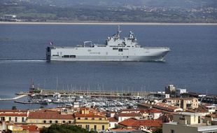 Le Tonnerre a quitté Ajaccio dimanche.