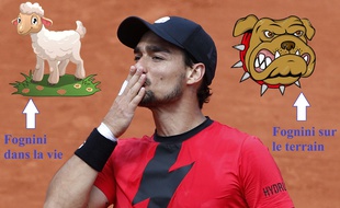 Fabio Fognini ou Docteur Jekyll et M. Hyde.