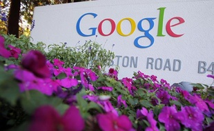 Le siège du géant de l'Internet Google, à Mountain view en Californie.