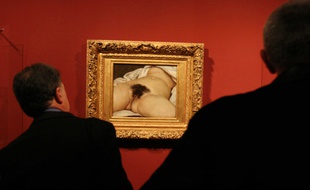 L'Origine du Monde exposé au Grand Palais en 2012