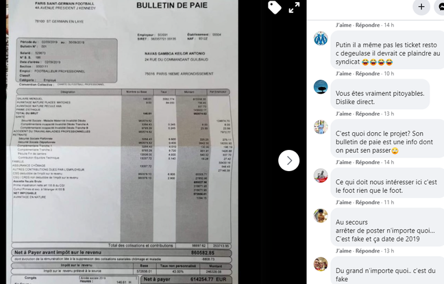 Is The Navas Payslip Circulating On Facebook Genuine Teller Report