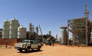 Le site gazier d'In Amenas en Algérie