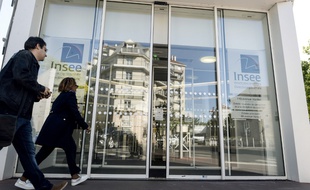 Image d'illustration de l'entrée de l'Insee, à Montrouge.