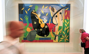 La tristesse du roi d'Henri Matisse exposÈ ‡ Nice