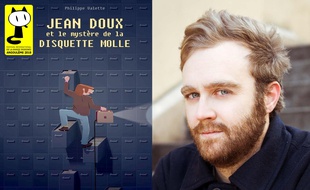 Philippe Valette et son album Jean Doux et le mystère de la disquette molle