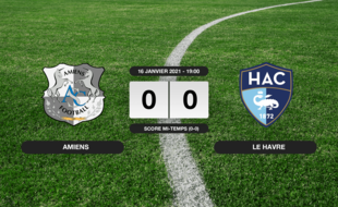 Ligue 2, 20ème journée: Amiens et le HAC font match nul 0-0