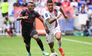 Emerson a disputé son tout premier match avec l'OL, le 22 août contre Clermont (3-3).