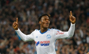 L'attaquant de l'OM Michy Batshuayi.