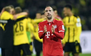 Franck Ribéry après le match entre le Borussia et le Bayern le 19 novembre 2016.