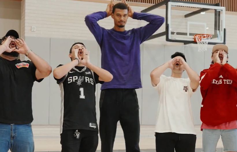 « On cherche les fans les plus fous », Wembanyama va-t-il réussir à importer le mouvement ultra dans les salles de NBA ?
