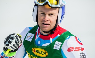 Alexis Pinturault à Kranjska Gora, en Slévonie, le 14 mars 2015.