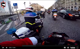 Le Youtubeur Chris Rs a filmé la course poursuite d'une automobiliste auteur d'un délit de fuite.