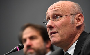 Le président de la fédération française de rugby (FFR), Bernard Laporte.