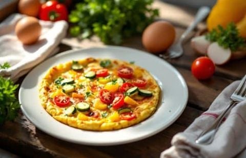 Cette frittata rapide aux légumes du frigo est LE secret d’un brunch maison facile, convivial et réussi !