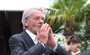 Alain Delon, lors de la dernière édition du Festival de Cannes