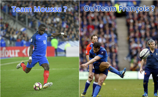Moussa Sissoko et François Trinh-Duc ne font pas le même sport, mais souvent le même geste