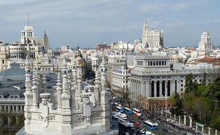 Le centre de Madrid.