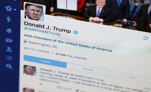 Le compte Twitter de Donald Trump.