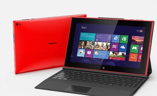 La tablette Lumia 2520 de Nokia.