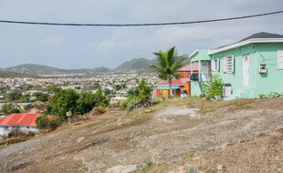 Sur l'île de Saint-Martin, le 25 juillet 2018.