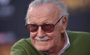 Stan Lee lors de la première de