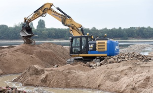 Lafarge assure remettre les terrains en état autant que possible après avoir extrait le sable.