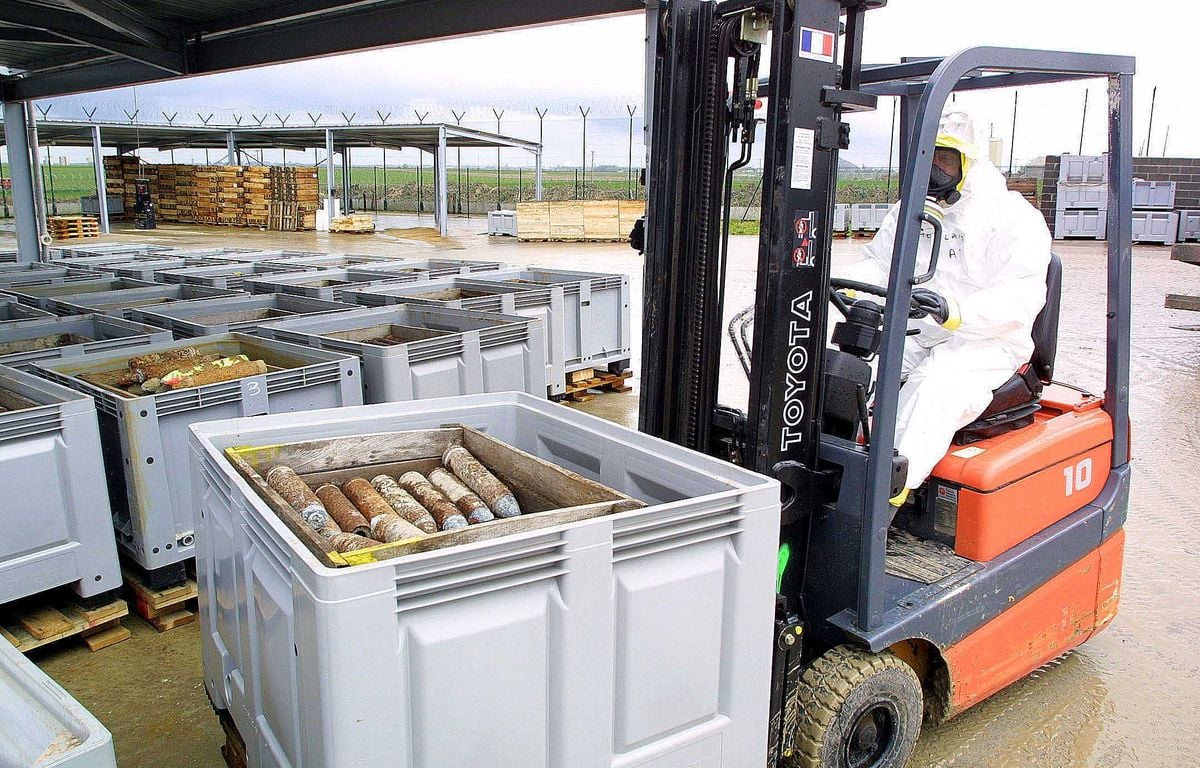Que deviennent les dizaines de tonnes d'obus déterrés chaque année ?