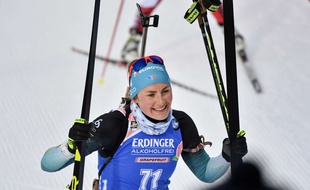 Justine Braisaz visera le podium dimanche au Grand Bornand