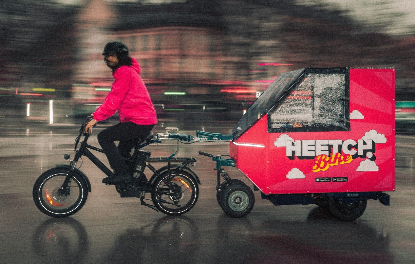 Paris Heetch lance une nouvelle offre de velos avec chauffeur ce vendredi