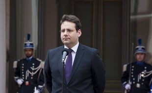 L'ancien ministre de l'Intérieur Matthias Fekl./Credit:LEWIS JOLY/SIPA/1705171759