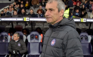 Denis Zanko, l'entraîneur du TFC, lors du match de Ligue 1 contre Brest au Stadium, le 11 janvier 2020.