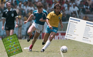 France-Brésil 86, le coup tactique d'Henri Michel