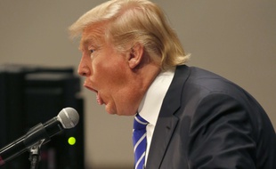 Donald Trump à Charleston le 23 septembre 2015.