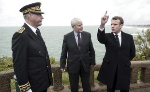 Emmanuel Macron à Biarritz, le 17 mai 2019.