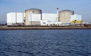 La centrale nucléaire de Fessenheim le 18 mars 2014