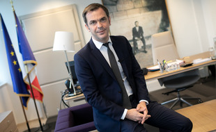 Olivier Véran a reçu 20 Minutes dans son bureau au ministère des Solidarités et de la Santé.