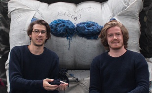 Mathieu Couacault et Clément Maulavé, les deux fondateurs de la marque toulousaine Hopaal.