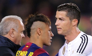 Cristiano Ronaldo et Neymar, en 2015