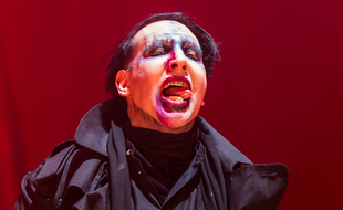 Le chanteur Marilyn Manson