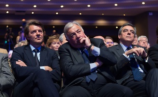 François Baroin, Gérard Larcher et une quinzaine de cadres des Républicains (LR) et de l'UDI ont signé dans Le Figaro une tribune de soutien à François Fillon.