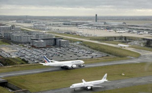 Le tarmac de l'aéroport Roissy-Charles-de-Gaulle le 27 décembre 2012