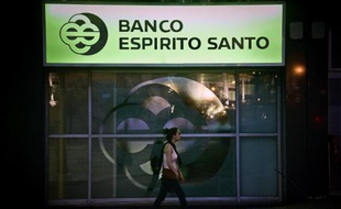 Le quartier général de la banque portugaise Banco Esperito Santo à Lisbonne, le 3 août 2014