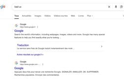 Si vous tapez « bad ux » sur Google, il vous réserve une surprise…